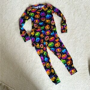 Bums and Roses 2-piece Pajamas Colorful Halloween Print